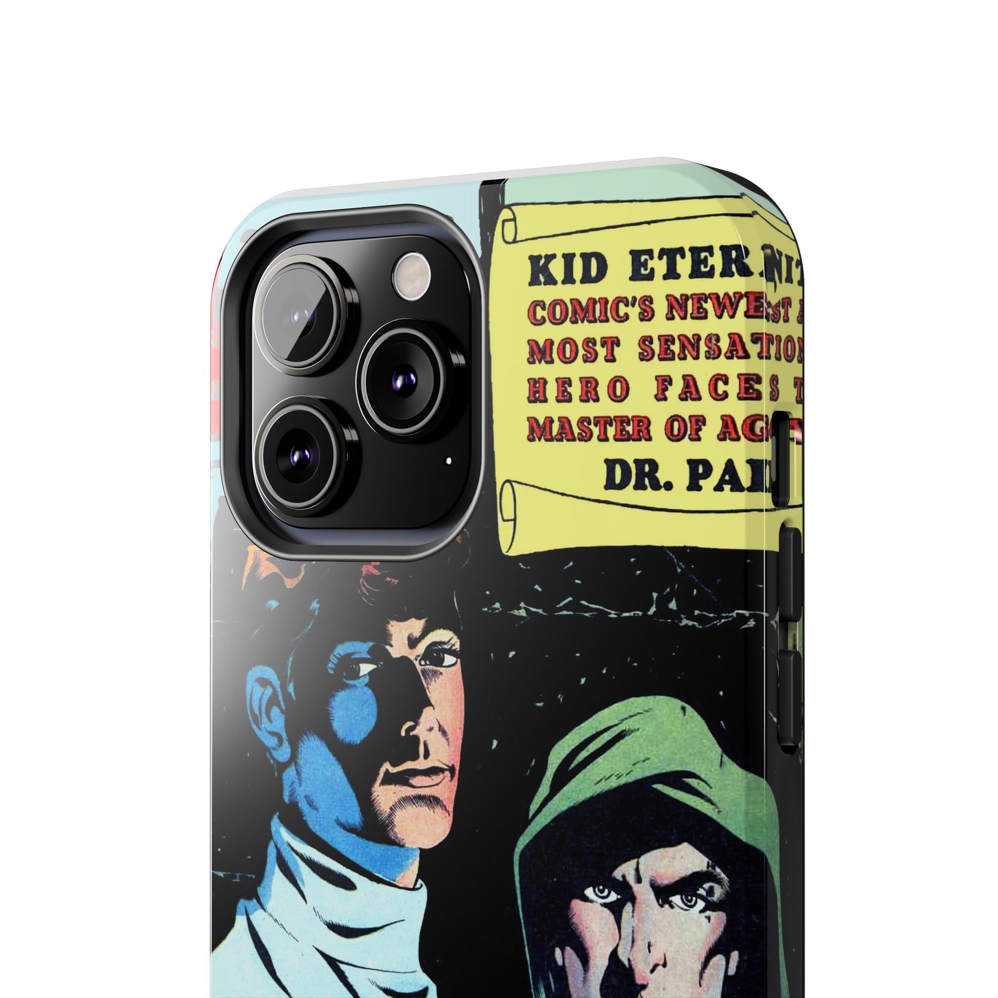 Vintage Comic Book Cover Durable Phone Cases - Old School Male 