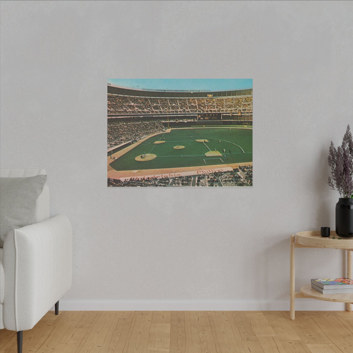 Veterans Stadium Canvas Wall Art - Philadelphia Phillies Tribute