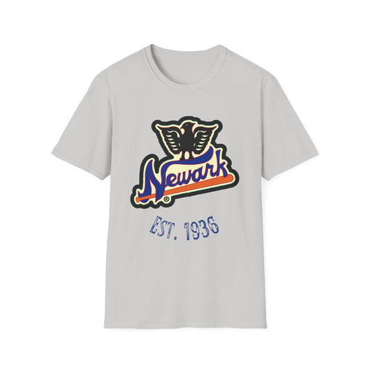 Newark Eagles of the Negro League Unisex Softstyle T-Shirt - Old School Male 