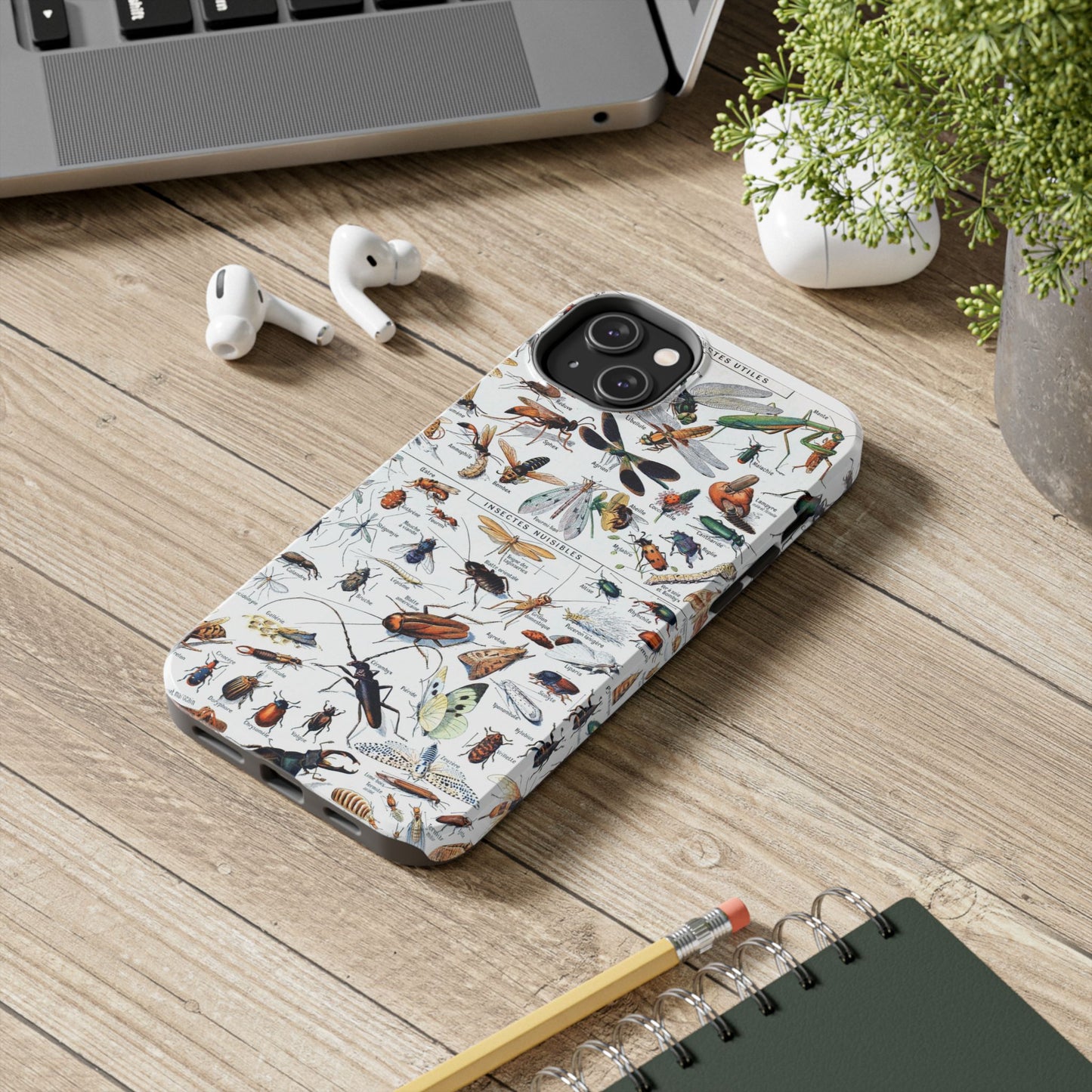 Insect-Themed Impact-Resistant Phone Cases