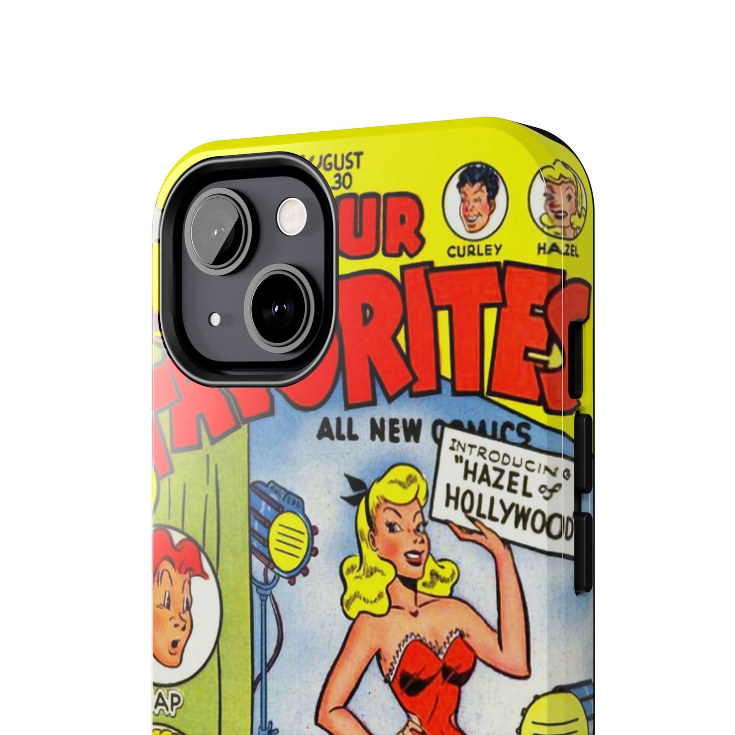 Vintage Comic Book Phone Case - Retro Art Design - Old School Male 