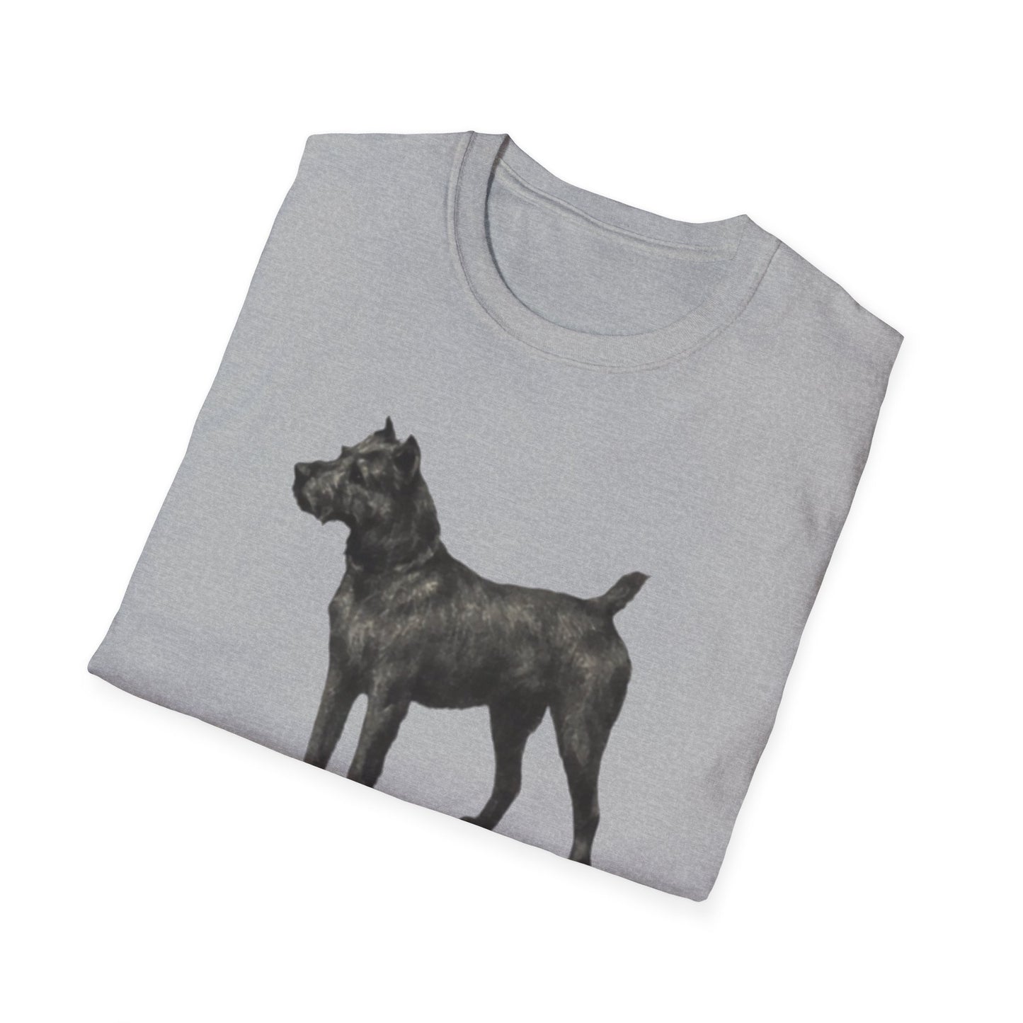 Playful Terrier Tee - Unisex Softstyle