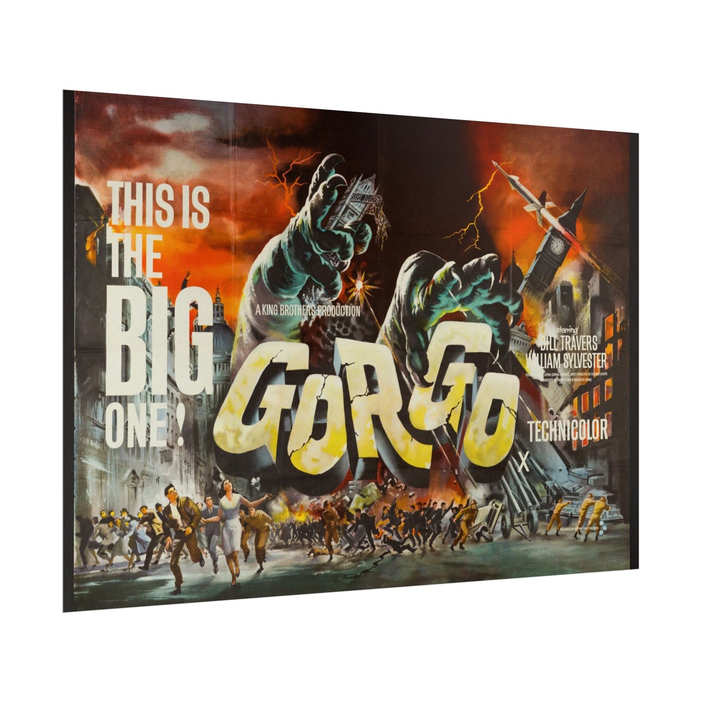 Poster Print - Gorgo Classic Film Poster