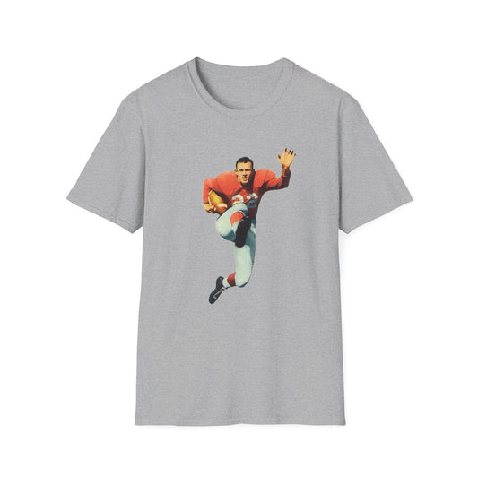 Score Style Points with Our 100% Cotton Vintage Tee for Football Fanatics!