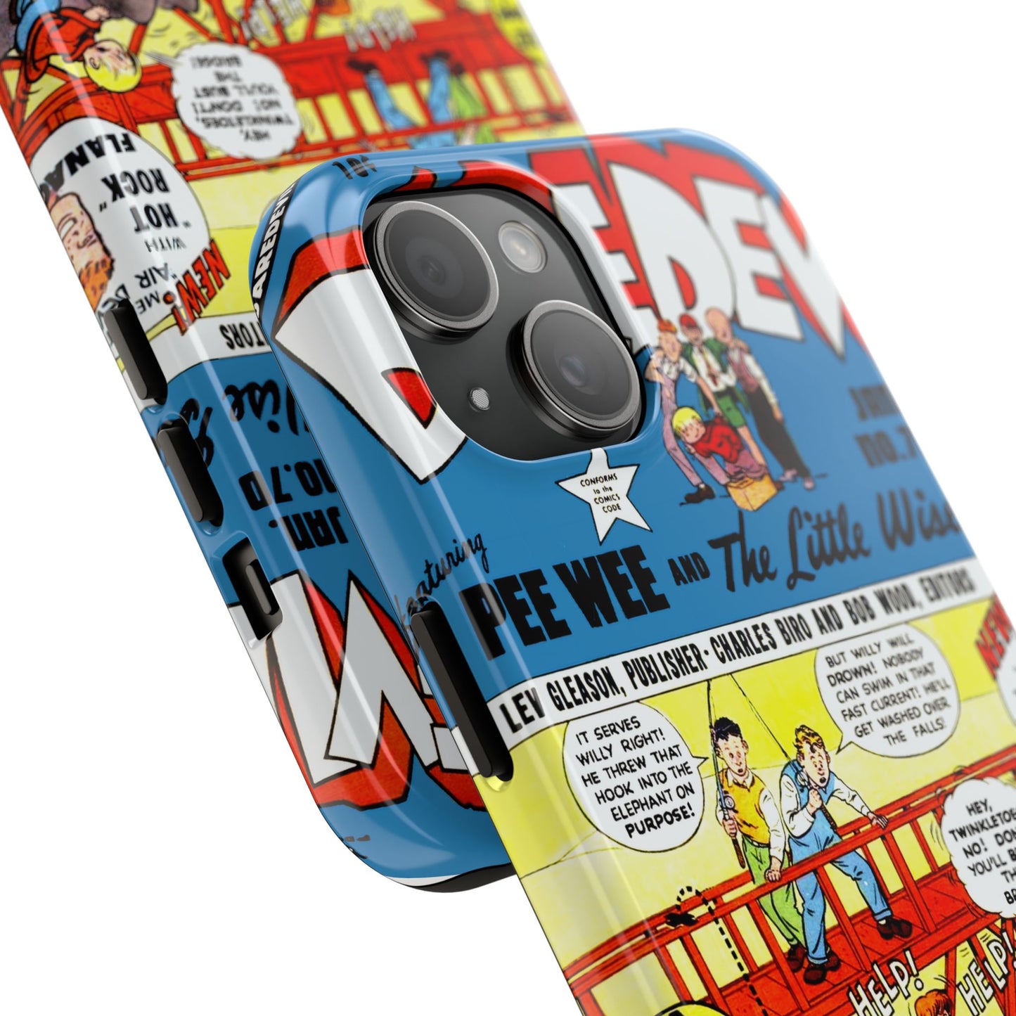 Vintage Comic Book Inspired Phone Case