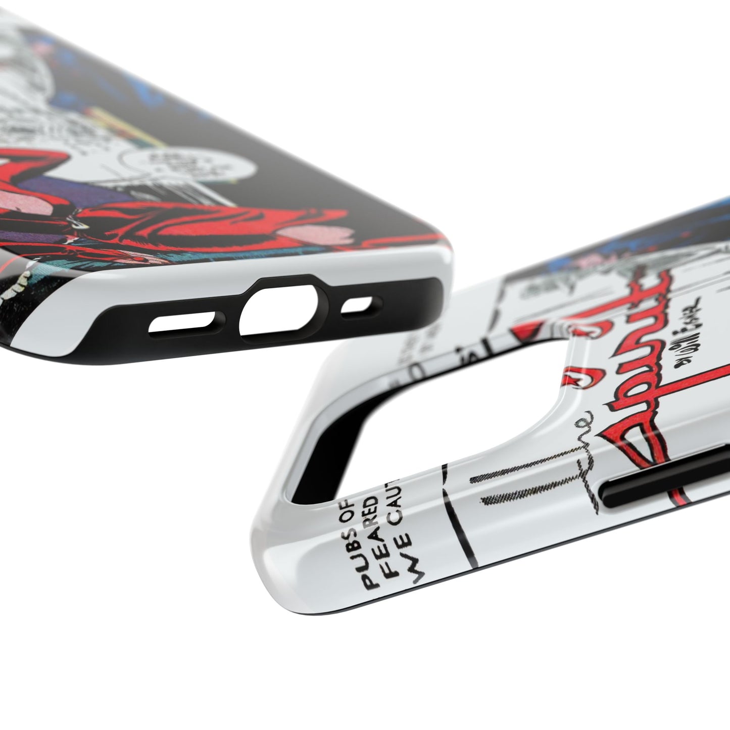 Vintage Spirit Comic Tough Phone Cases for Ultimate Protection