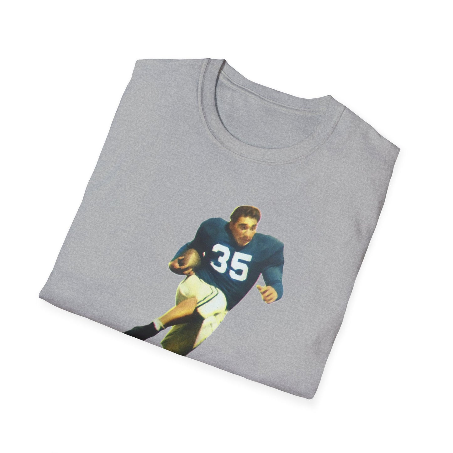 Vintage Alan Ameche Football Legend Unisex Softstyle Tee