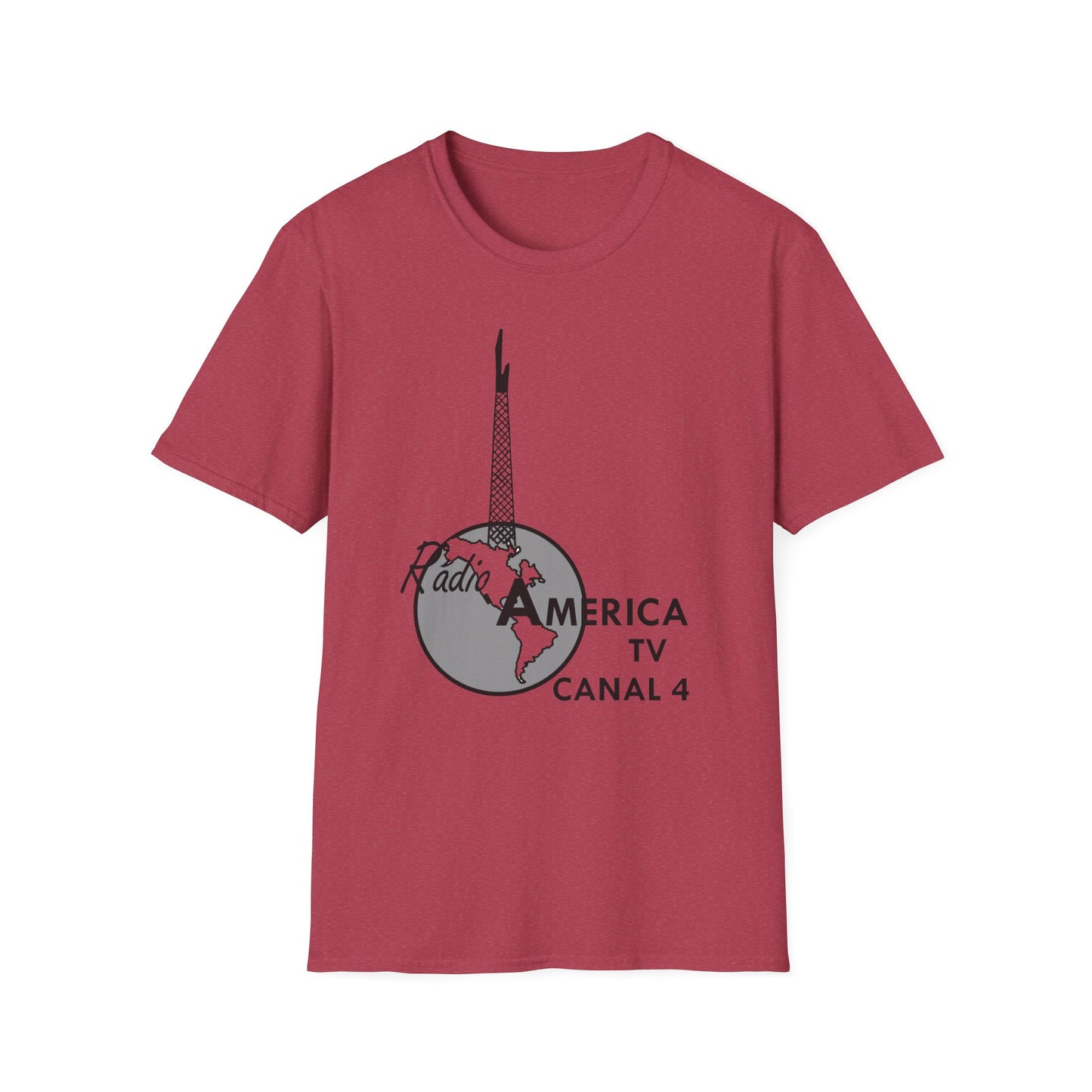 Rock The Retro Vibe With Our Classic 100% Cotton Radio America T-Shirt!