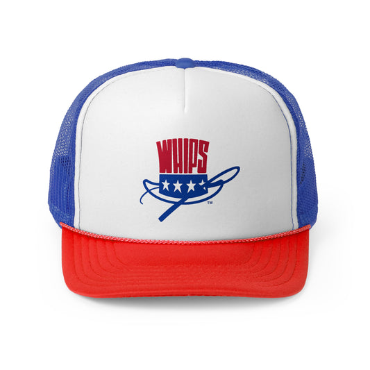 Washington Whips Retro Trucker Hat - Old School Male 