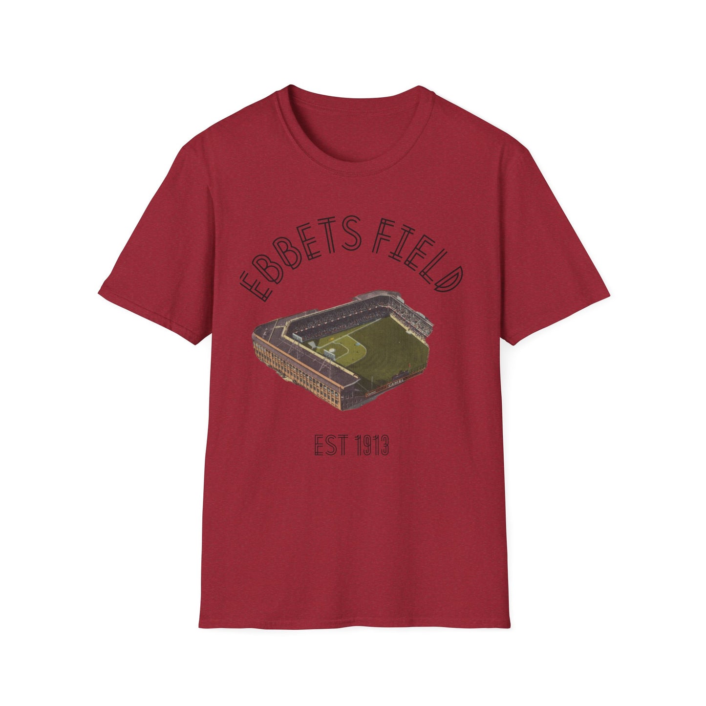 Classic Ebbets Field Retro Baseball Park Tee