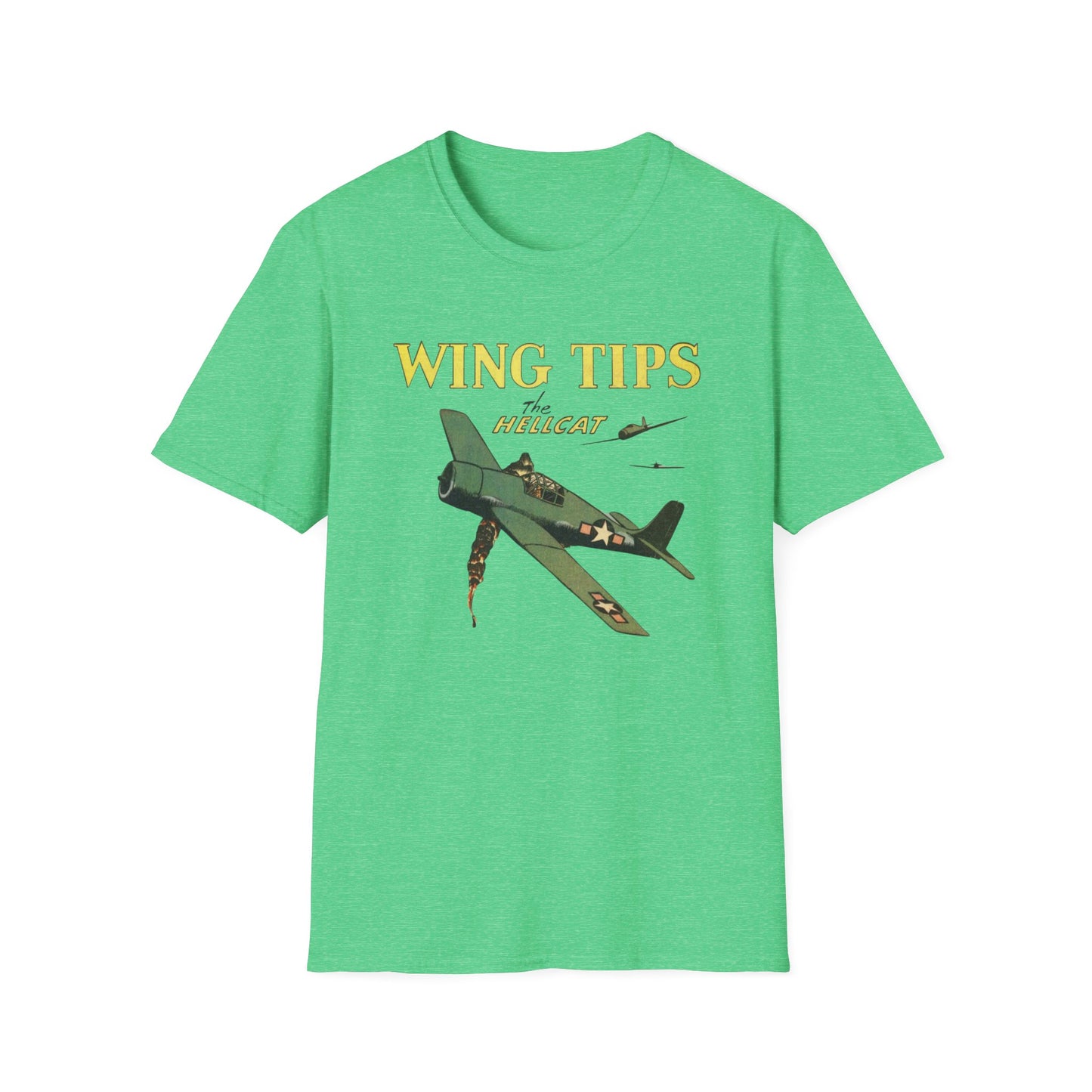 Vintage Aviation T-Shirt - Retro Hellcat Plane Design for Aviation Enthusiasts