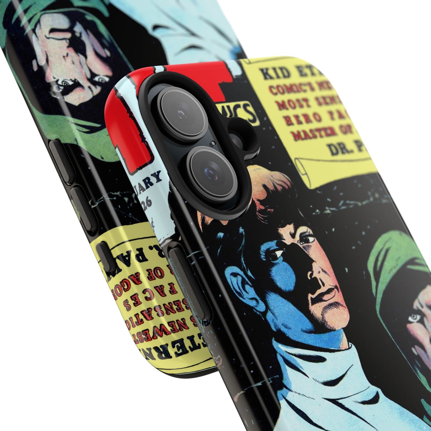 Vintage Comic Book Cover Durable Phone Cases