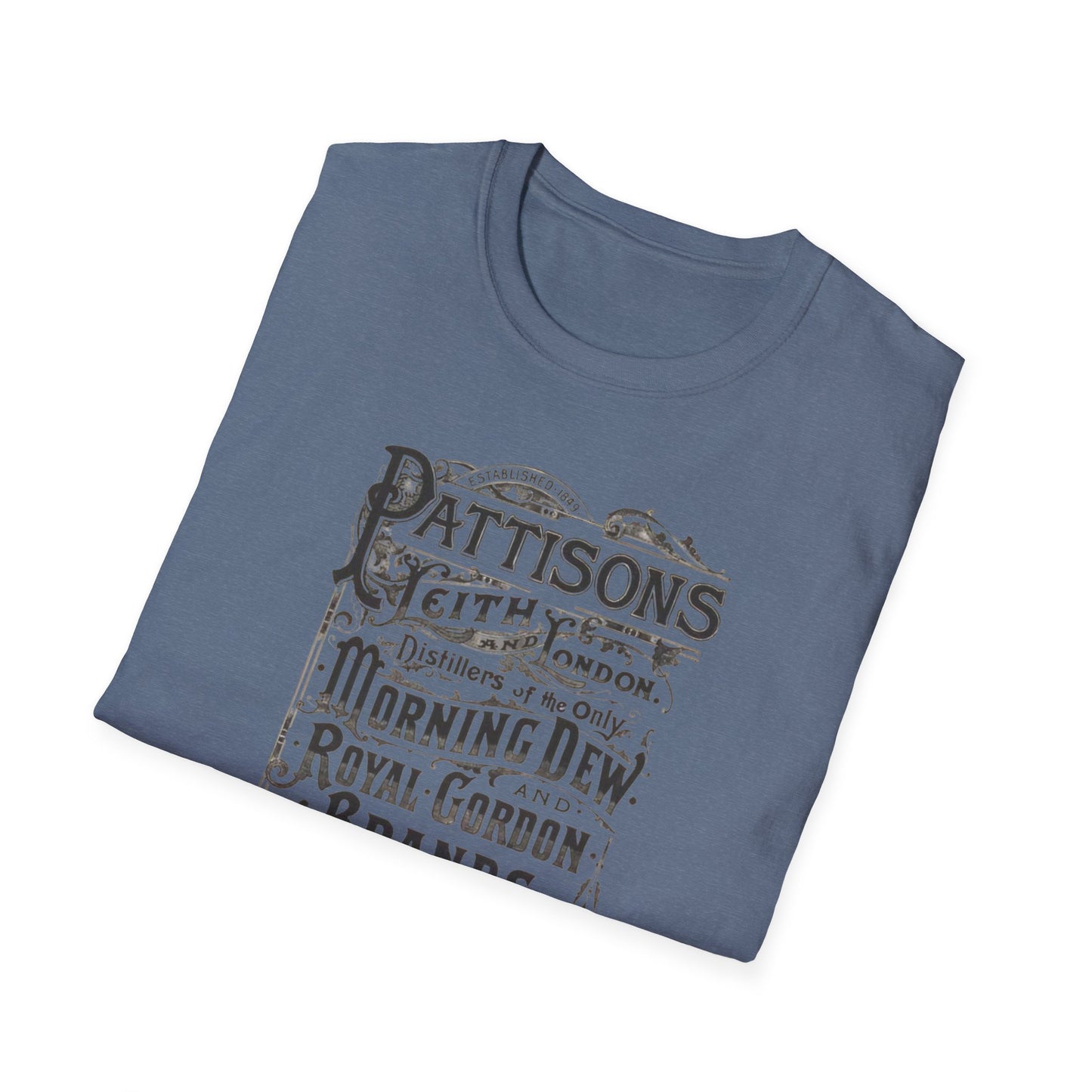 Pattison's Whiskey Graphic T-Shirt - Unisex Vintage Style Tee for Whiskey Lovers