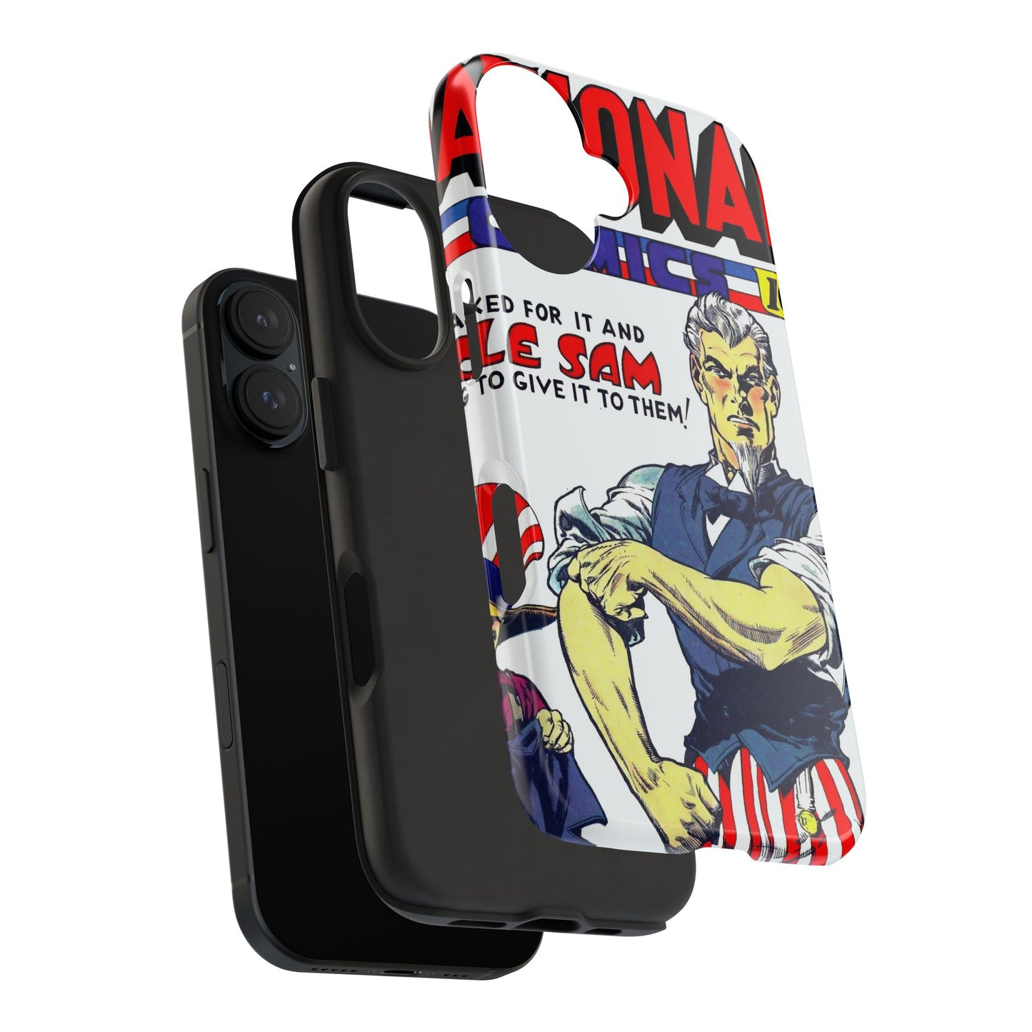 Vintage Comic Art Durable Phone Cases