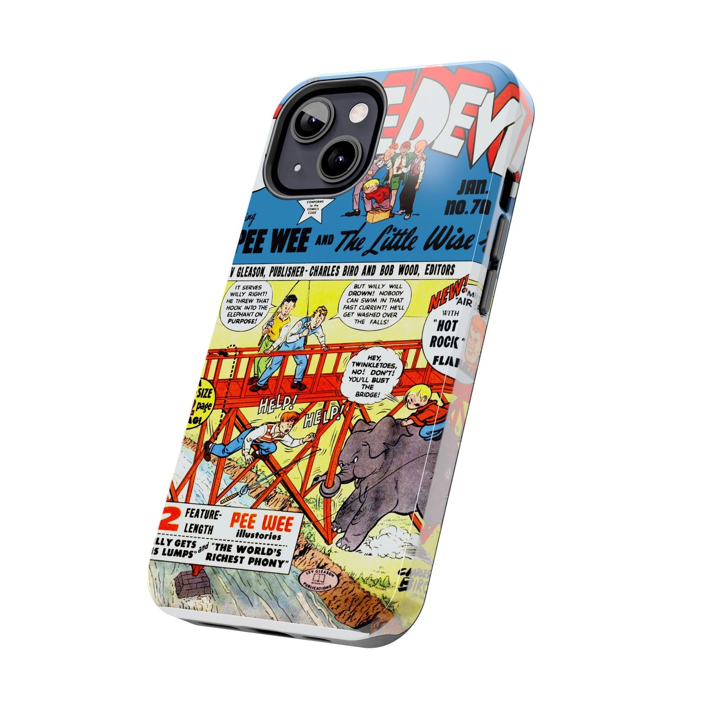 Vintage Comic Book Inspired Phone Case