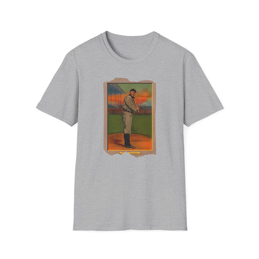 Classic Ty Cobb Vintage Baseball Card Tee - Old School Male 