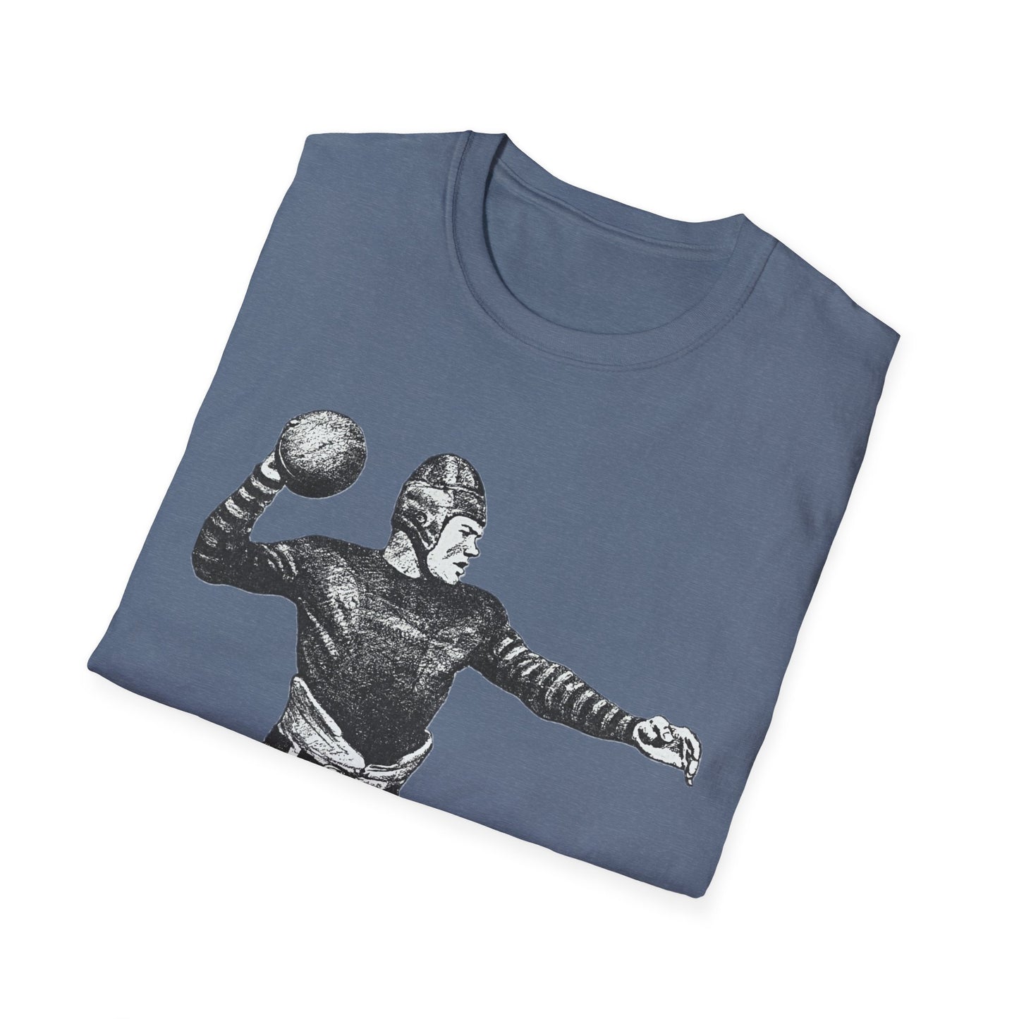 Retro Brick Muller Football Player Tee