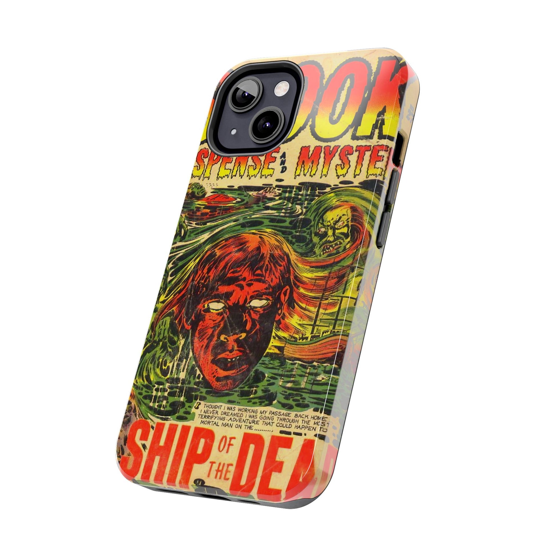 Vintage Horror Comic Phone Cover - Old School Male 