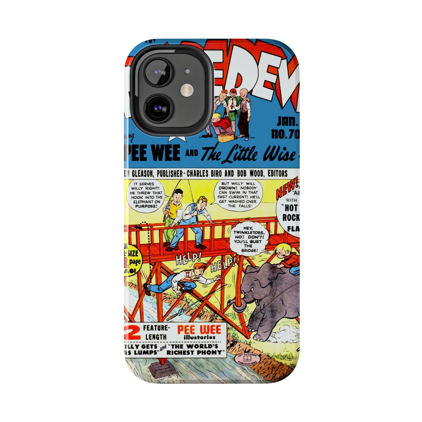 Vintage Comic Book Inspired Phone Case