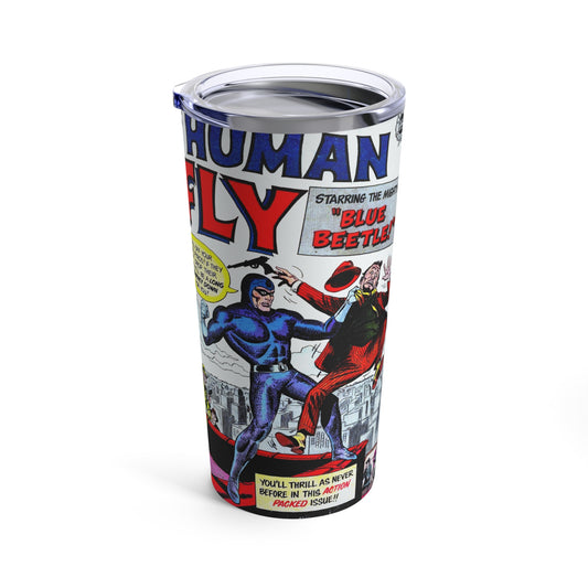 Vintage Human Fly Insulated Tumbler 20oz