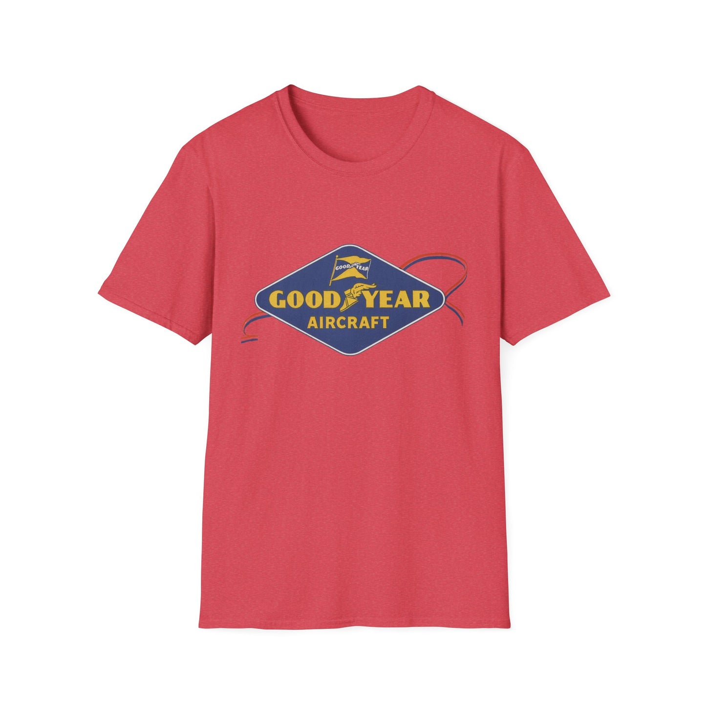 Fly High In Style: Vintage Goodyear Aircraft T-Shirt For Aviation Buffs & Retro Fans!