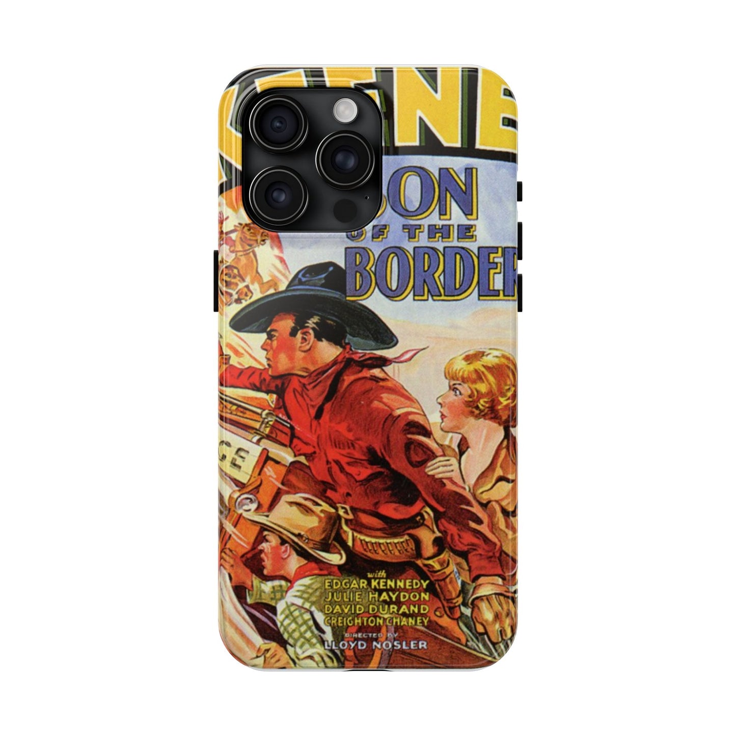 Rustic Heritage Western Tough Phone Cases - Old School Male 