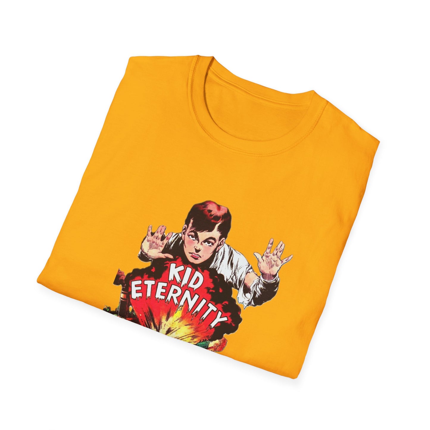 Vintage Kid Eternity Comic Unisex Softstyle Tee