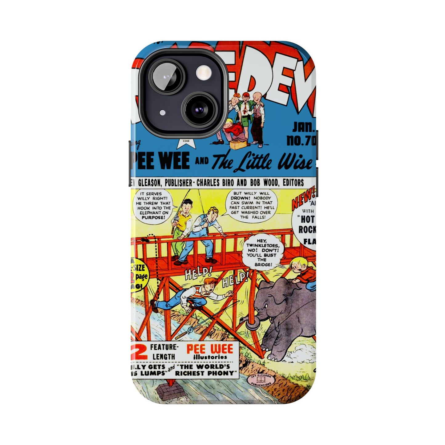 Vintage Comic Book Inspired Phone Case