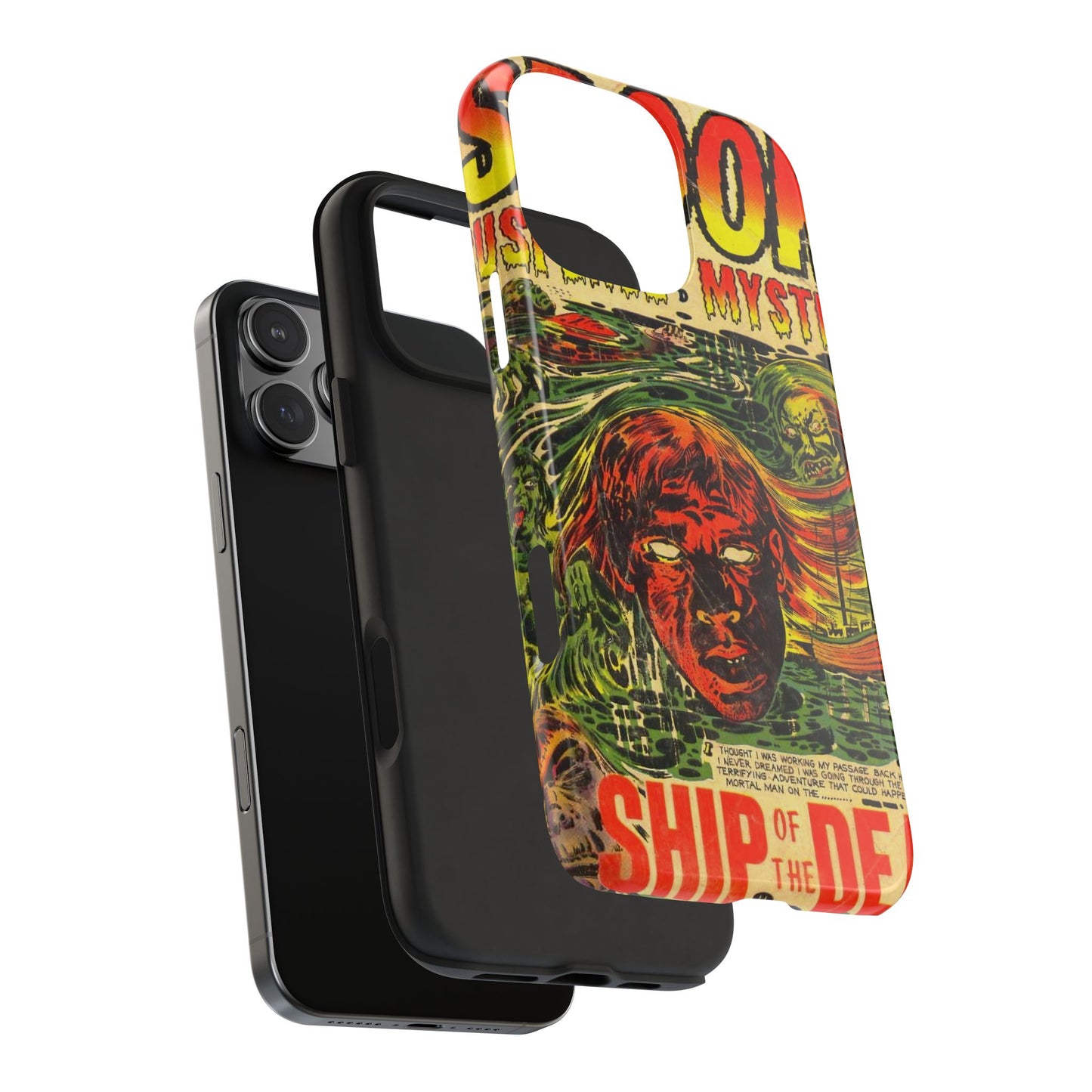 Vintage Horror Comic Phone Cover