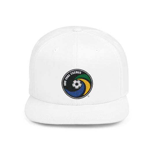 New York Cosmos Retro Soccer Team SnapBack Hat - Old School Male 