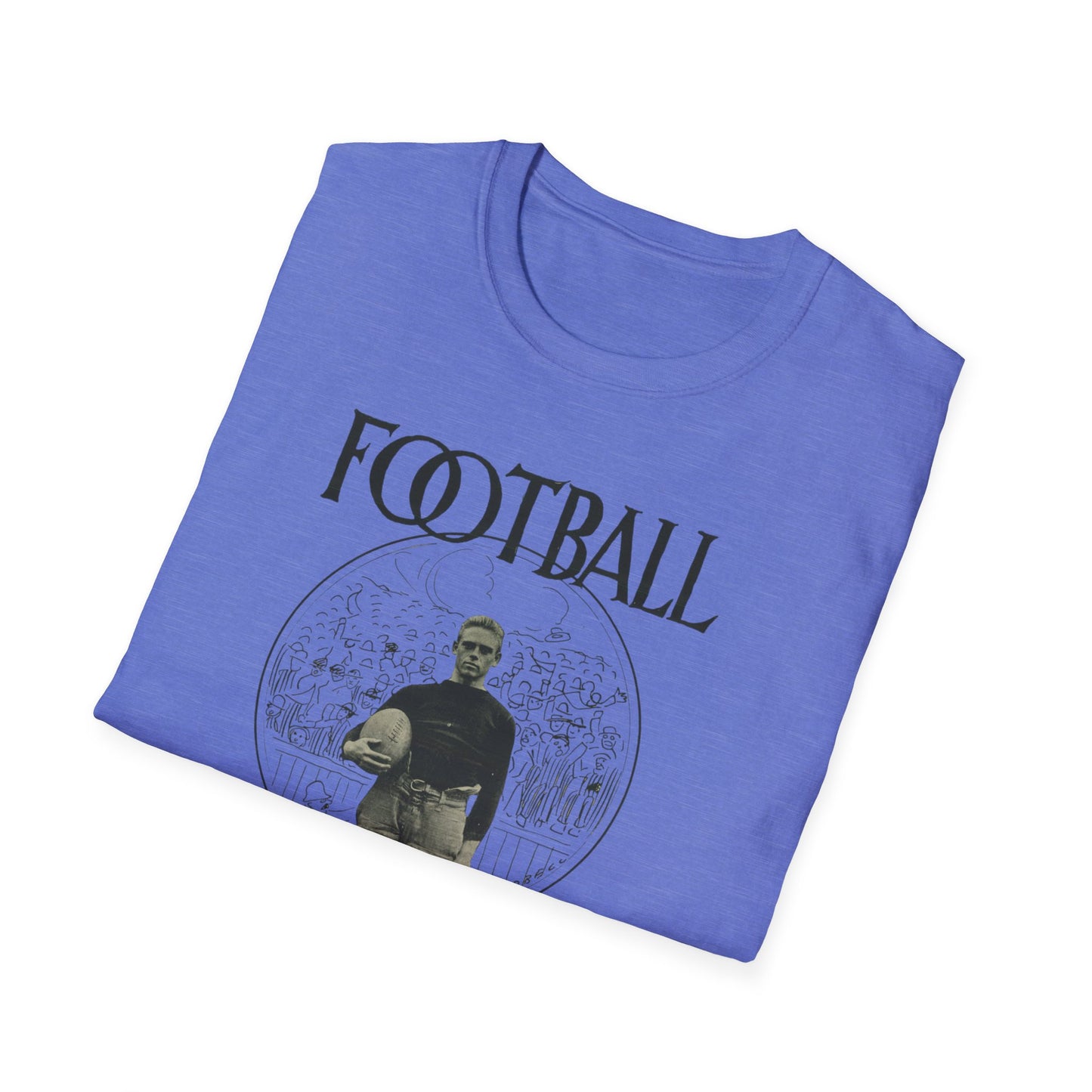 Score Big With Our Vintage Football Tee - Unisex Comfort For Game Day and Retro Vibes!