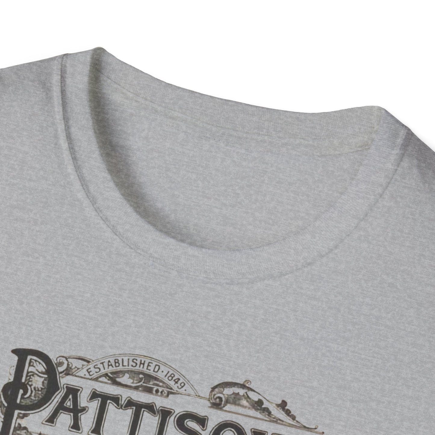 Pattison's Whiskey Graphic T-Shirt - Unisex Vintage Style Tee for Whiskey Lovers