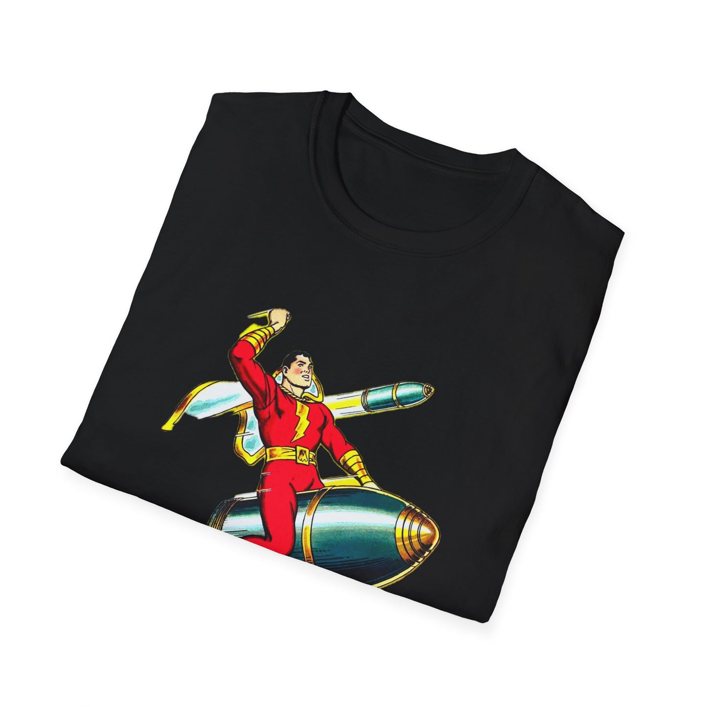 Vintage-Inspired Comic Graphic Unisex Soft T-Shirt