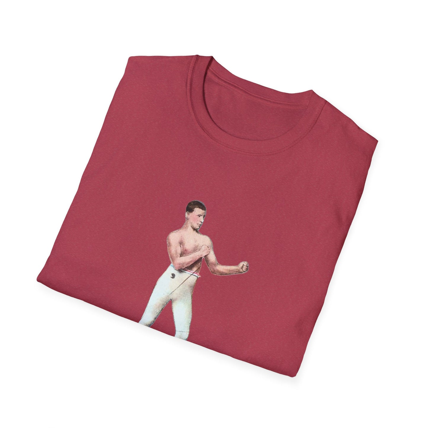 Retro Boxing Champion Unisex Softstyle Tee