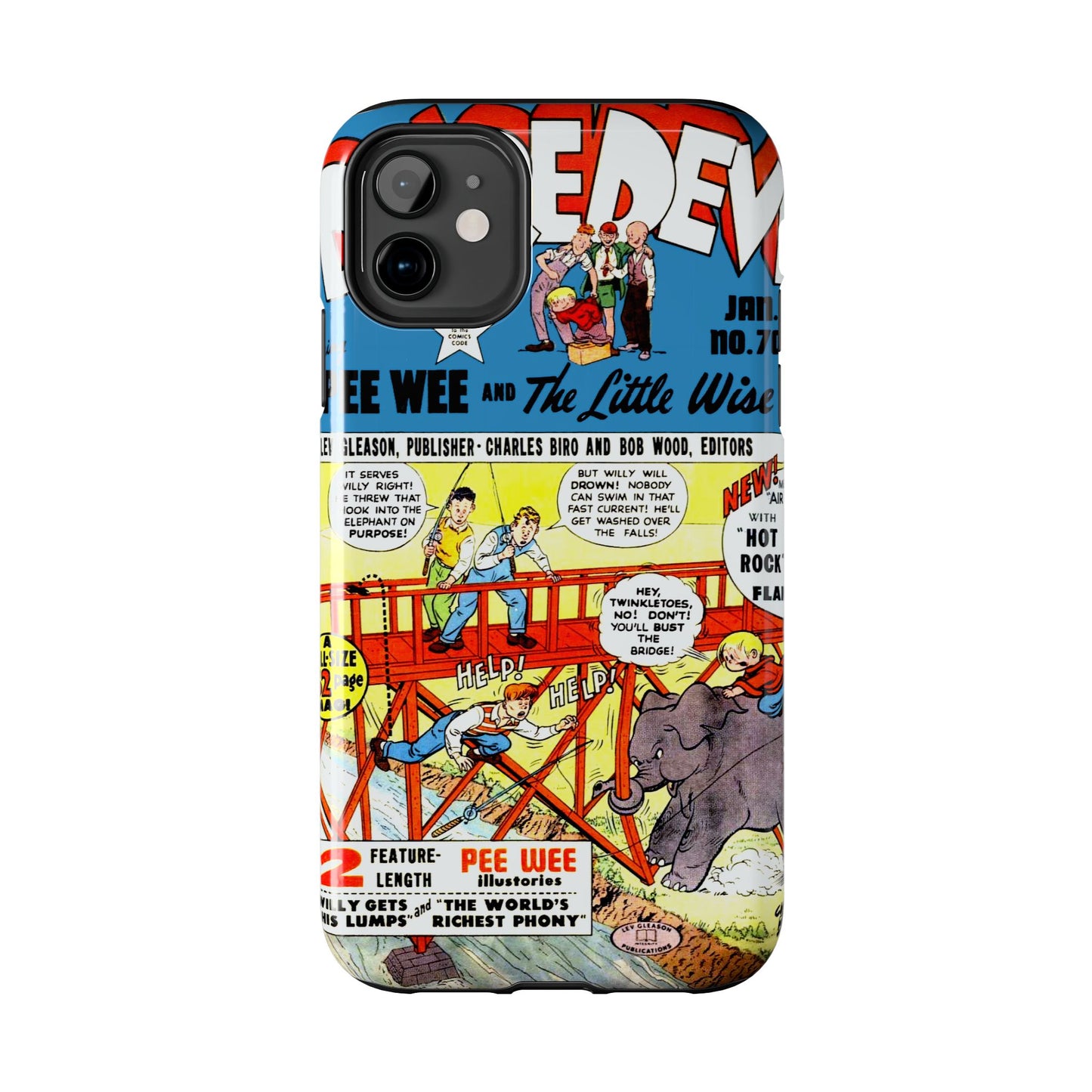 Vintage Comic Book Inspired Phone Case - Old School Male 