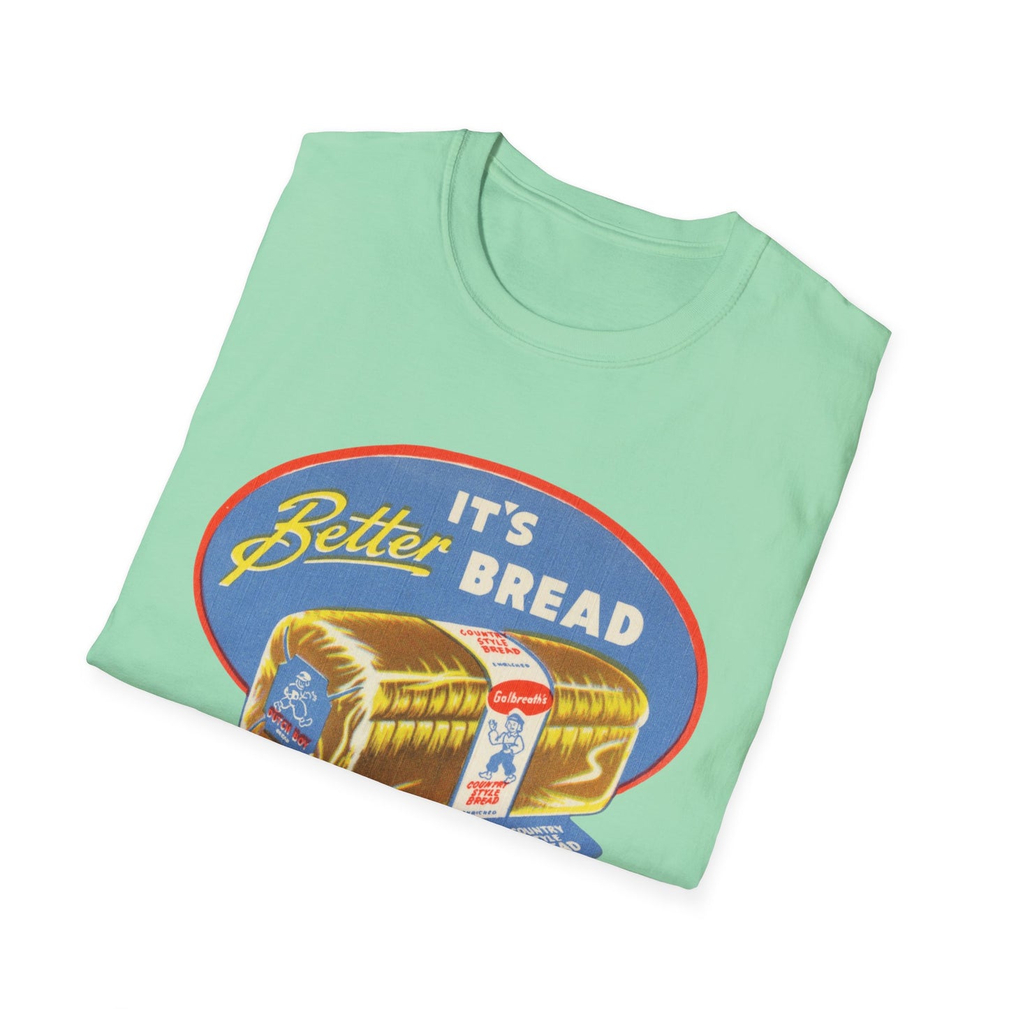 Unisex Galbreath Bread Logo T-Shirt: Classic 100% Cotton Comfort For Everyday Attire