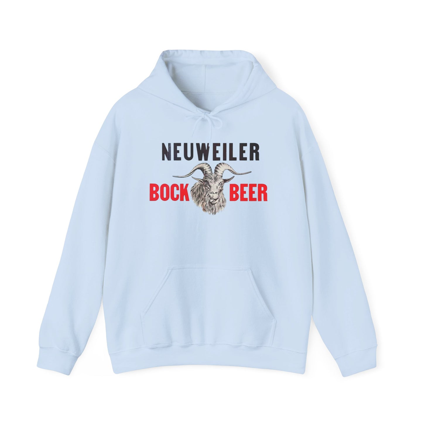 Neuweiler Bock Beer Hoodie - Cozy Unisex Sweatshirt with Kangaroo Pocket & Custom Prints