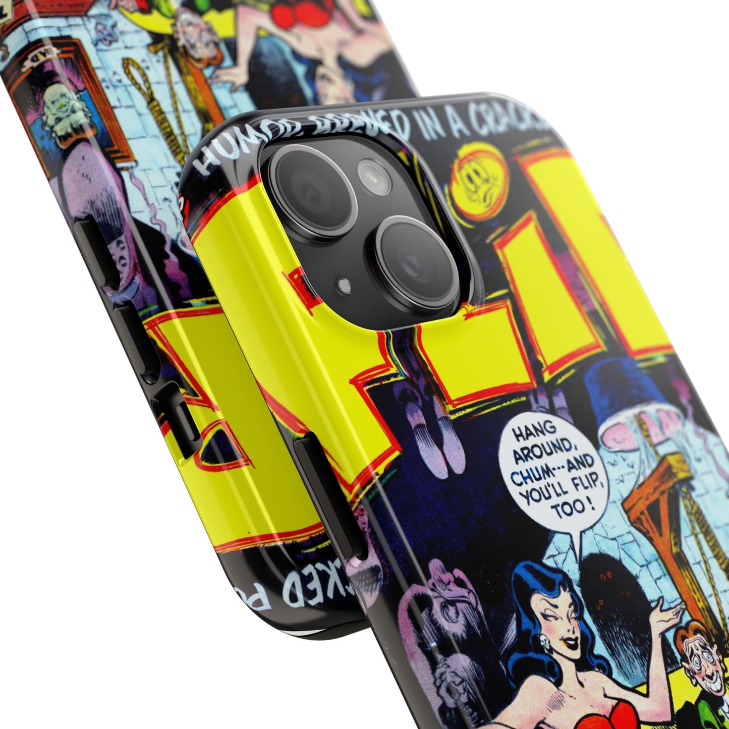 Vintage Comic Book Style Heavy-Duty Phone Cases