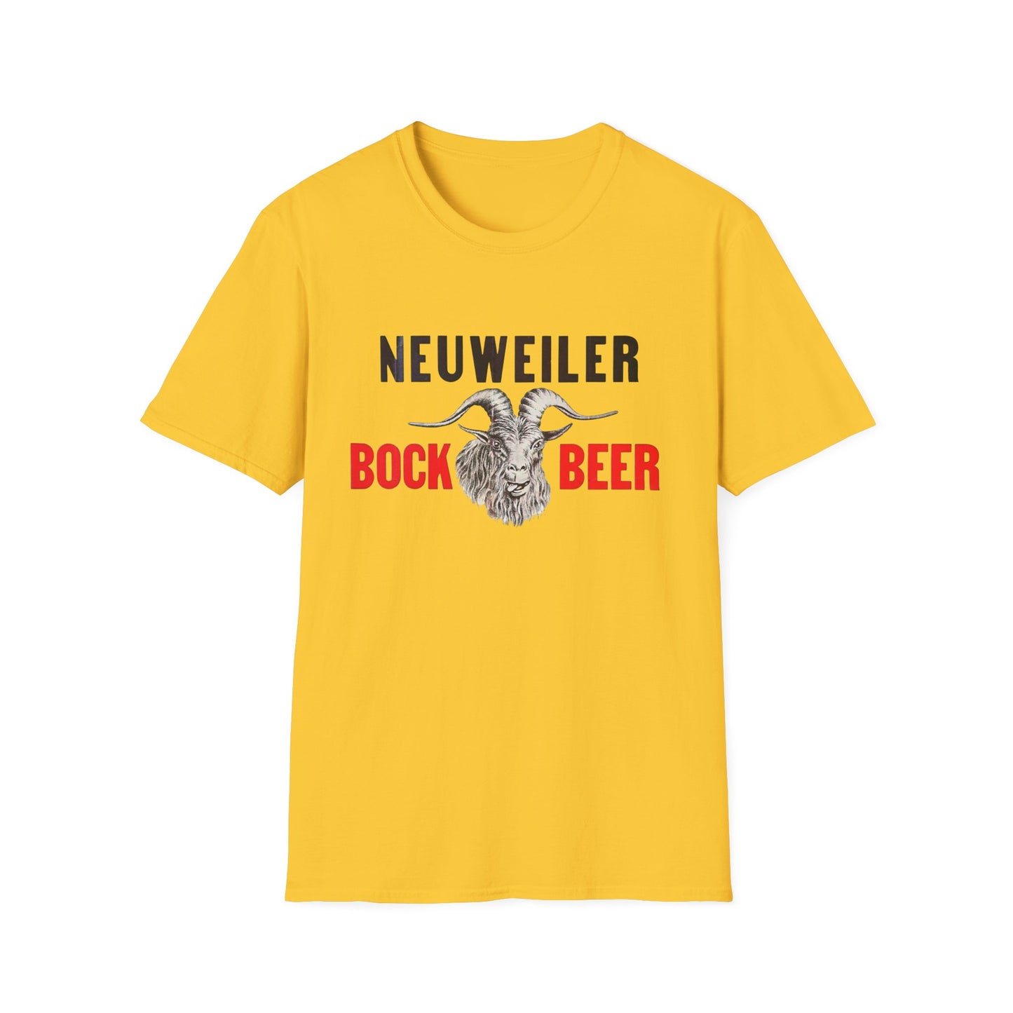 Neuweiler Bock Beer Softstyle Tee: Comfort, Cotton, and a Side of Chuckles!