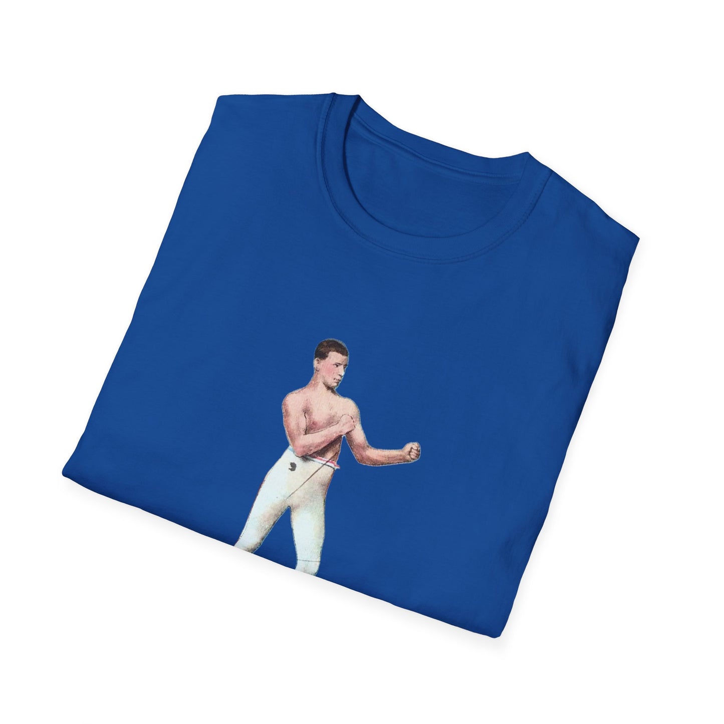 Retro Boxing Champion Unisex Softstyle Tee