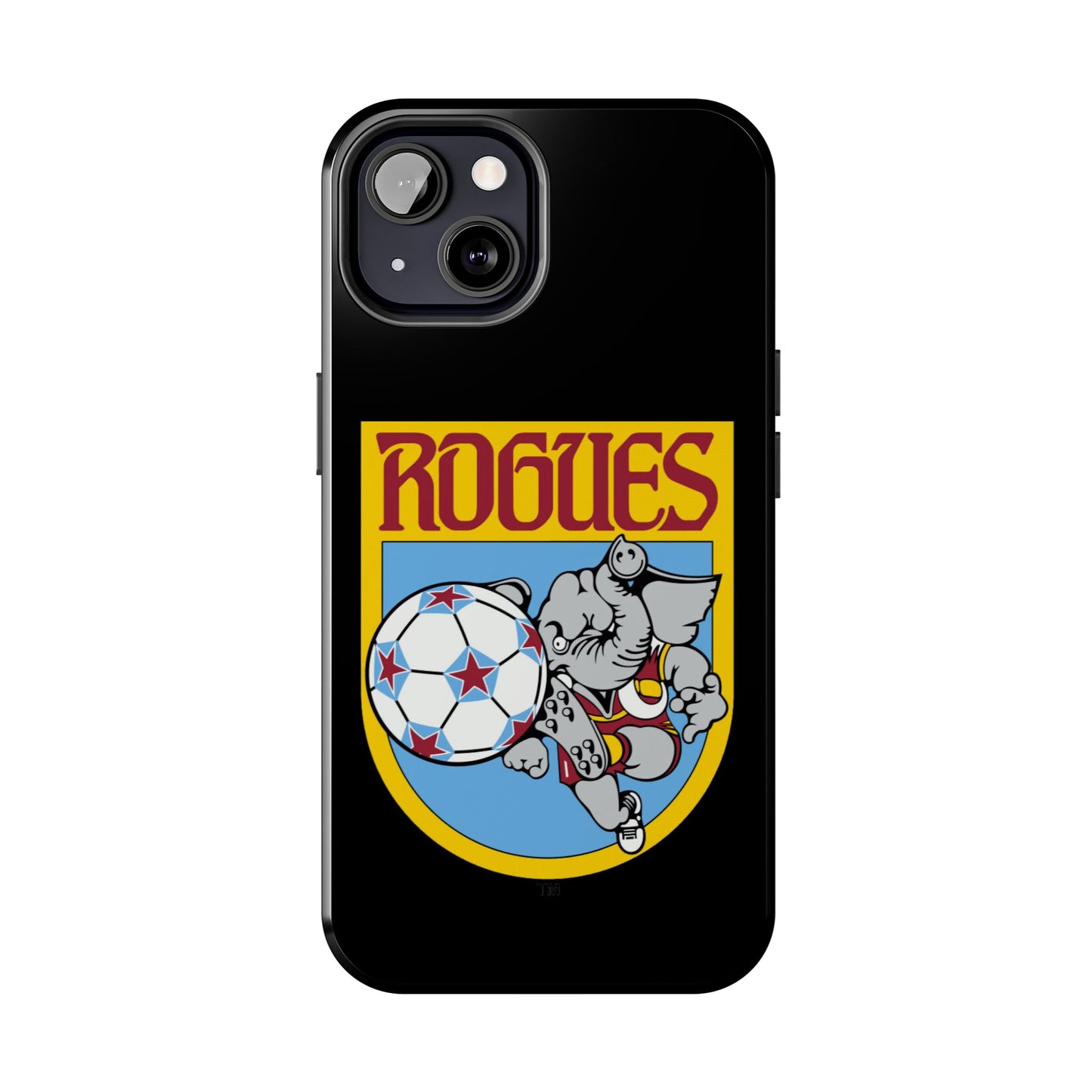 Memphis Rogues Vintage Soccer Team Logo Tough Phone Case - Old School Male 