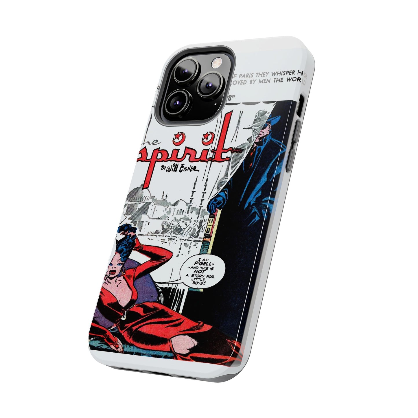 Vintage Spirit Comic Tough Phone Cases for Ultimate Protection - Old School Male 