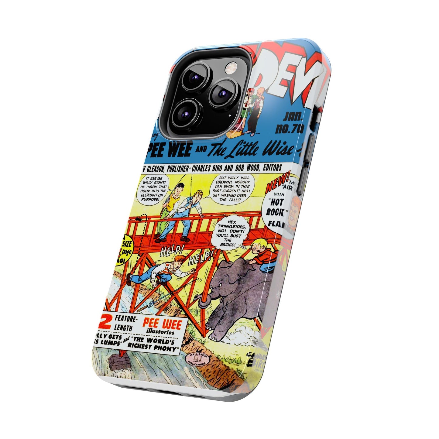 Vintage Comic Book Inspired Phone Case