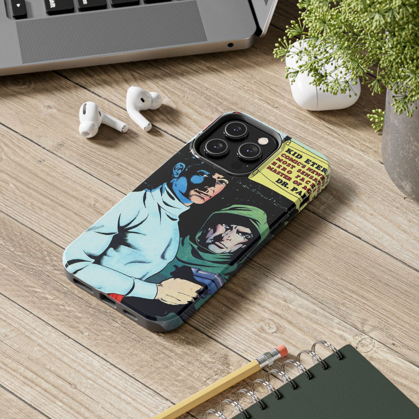 Vintage Comic Book Cover Durable Phone Cases