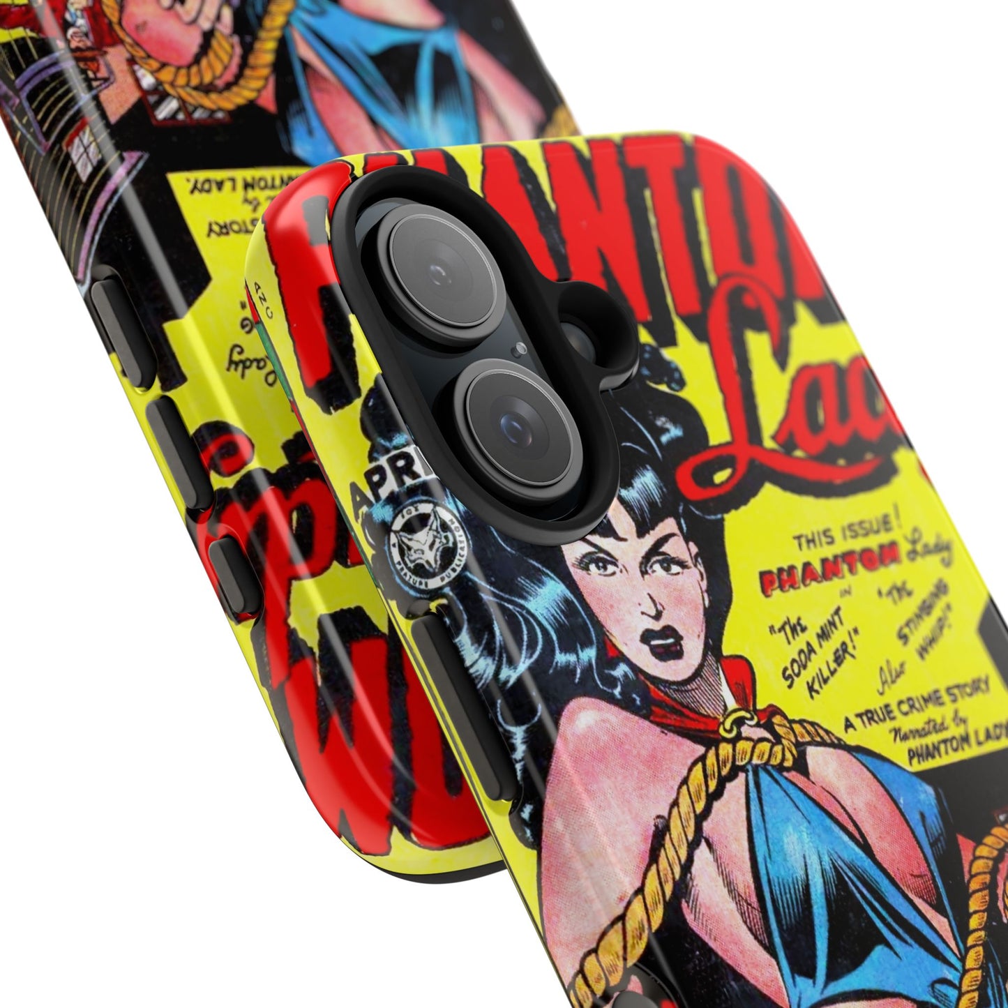 Vintage Phantom Lady Comic Book Phone Cover