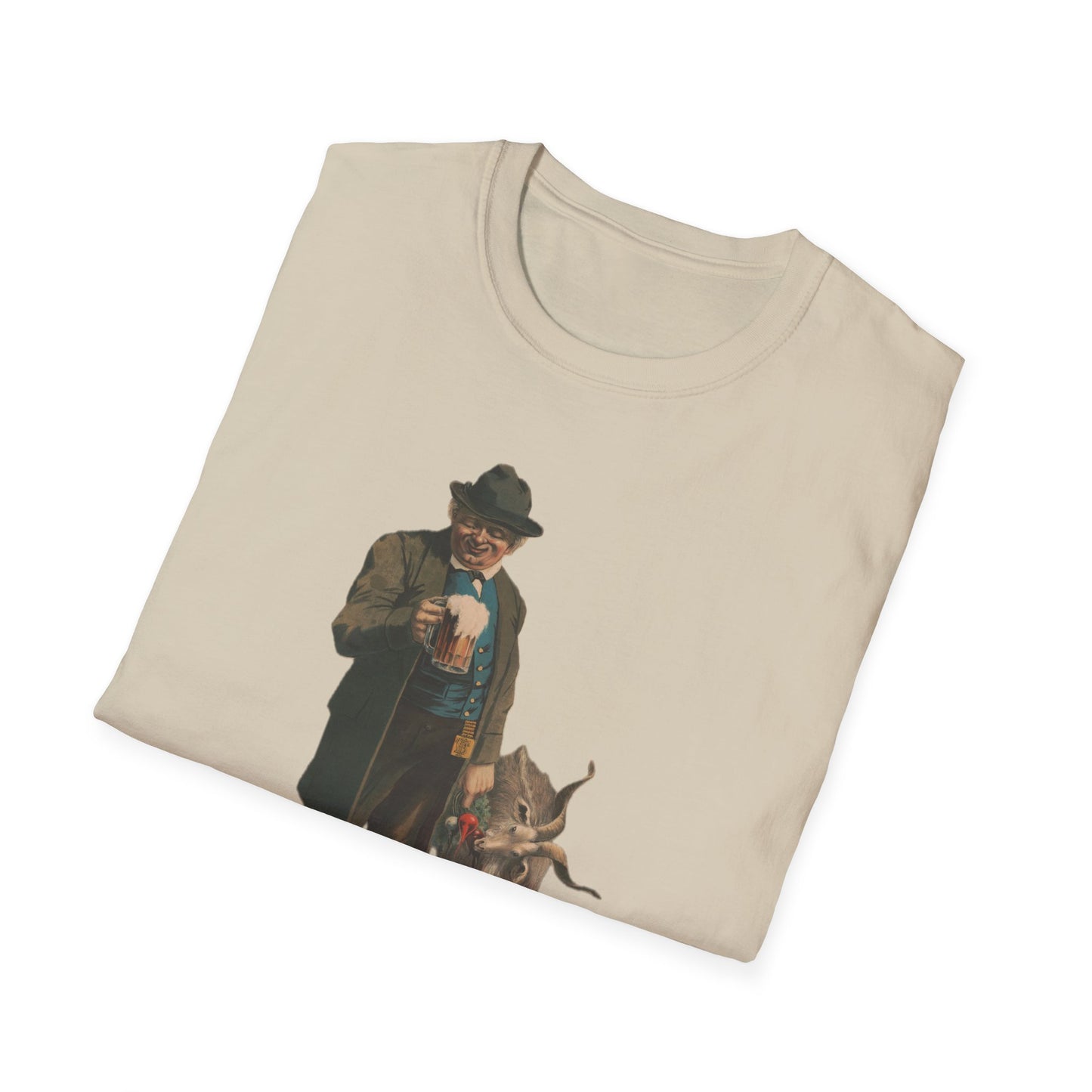 Old Man and Goat Beer Adventure Graphic Tee