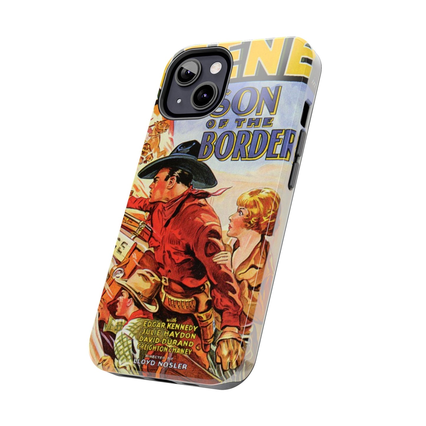 Rustic Heritage Western Tough Phone Cases - Old School Male 