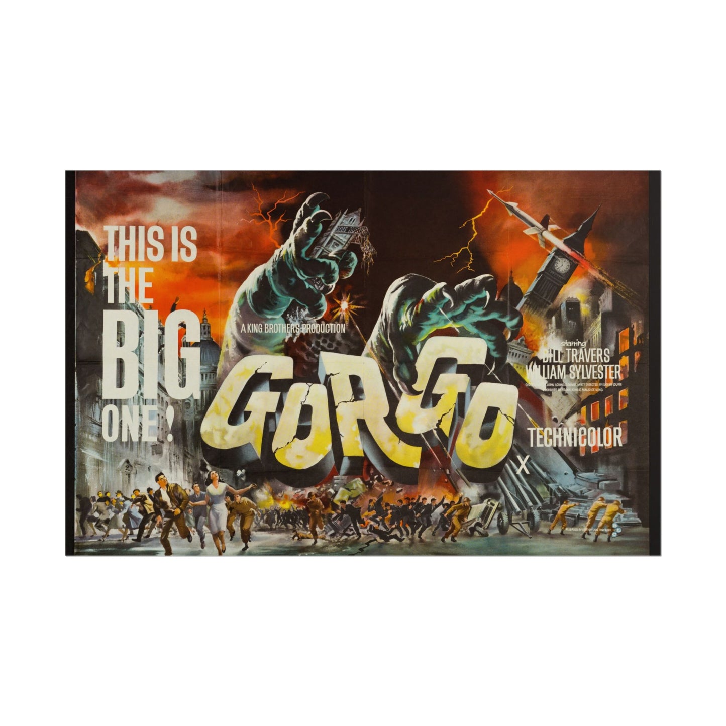 Poster Print - Gorgo Classic Film Poster