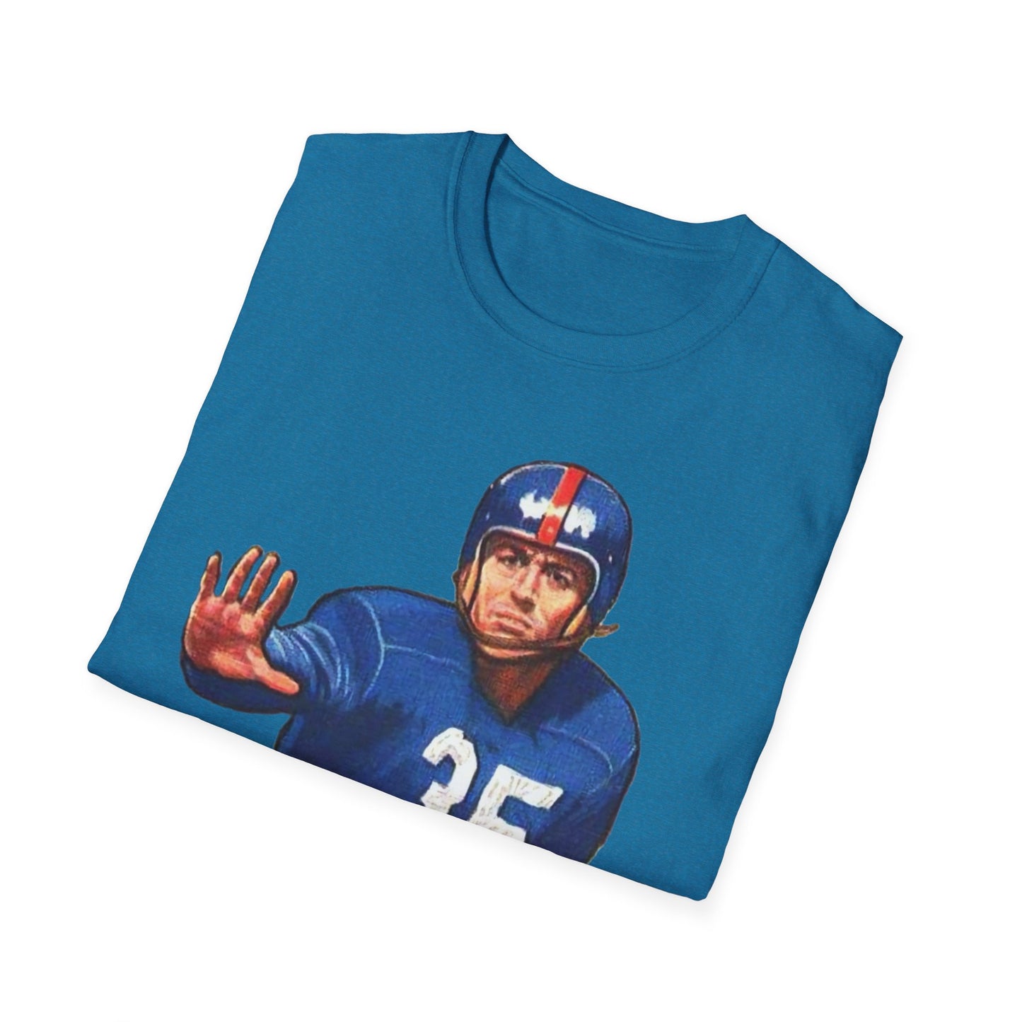 Retro Gene Roberts Football Star Unisex Softstyle Tee