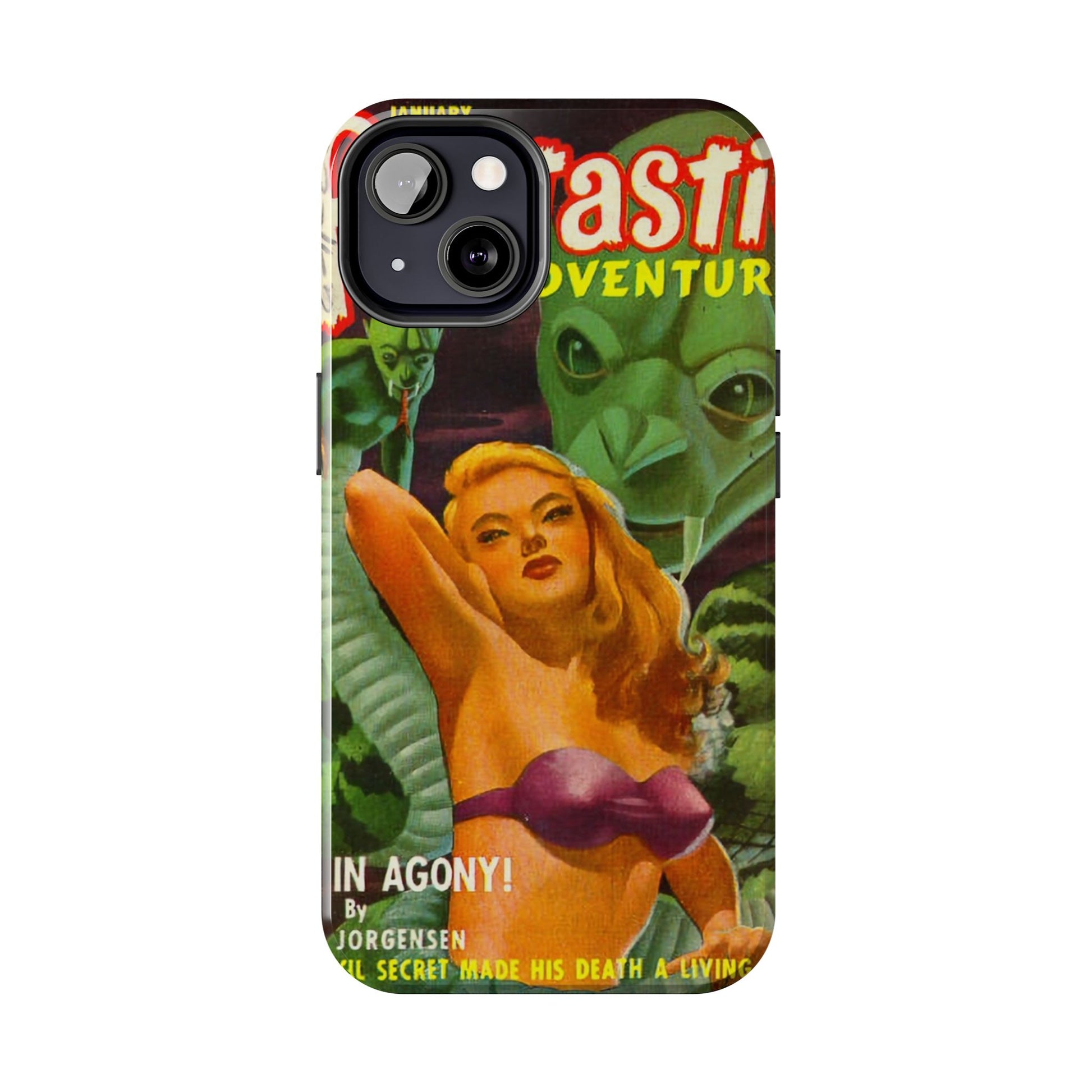 Vintage Magazine Cover Phone Case for Retro Enthusiasts - Old School Male 